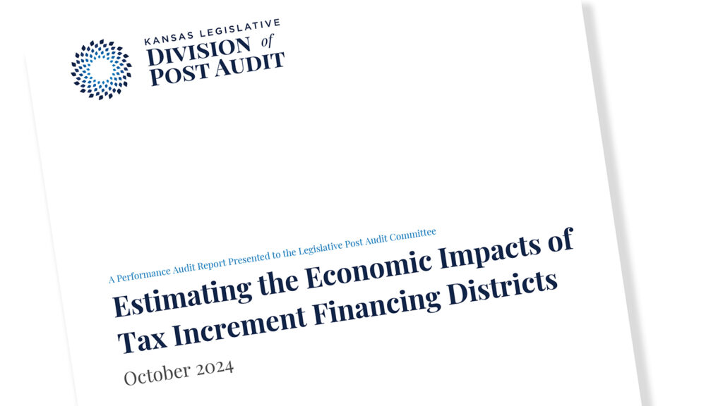 Audit of Kansas TIF districts reveals delays in returns, increased crime rates