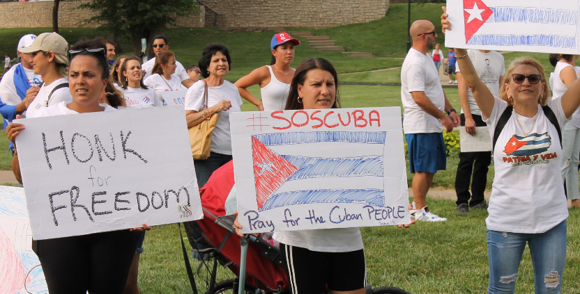 Cuban Americans in Kansas City warn of communist traits washing over American government, culture